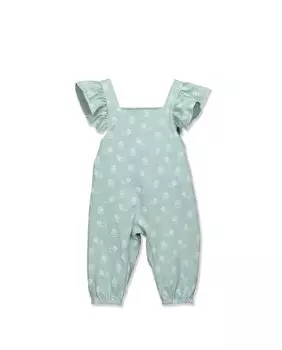 Детские комбинезоны с рюшами со львиным принтом BABID, зеленый