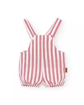 Детские комбинезоны с застежкой на пуговицы и полосатым дизайном Charanga, синий