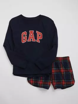 Детские короткие пижамы Gap, красный