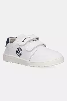 Детские кожаные кроссовки Garvalin, белый