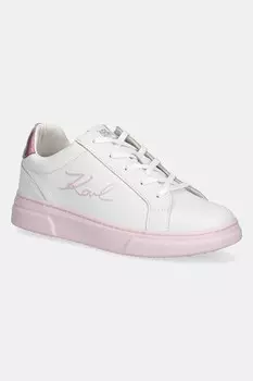 Детские кожаные кроссовки Karl Lagerfeld, белый