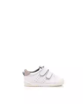 Детские кожаные кроссовки с застежкой-липучкой Mustang, цвет Maquillaje