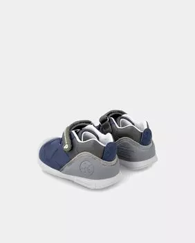 Детские кожаные кроссовки со шнуровкой и ручкой Biomecanics