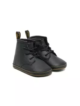 Детские кожаные пинетки Dr. Martens Dr. Martens Kids, черный