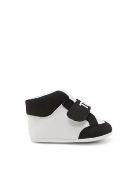 Детские кожаные пинетки Tous, черный