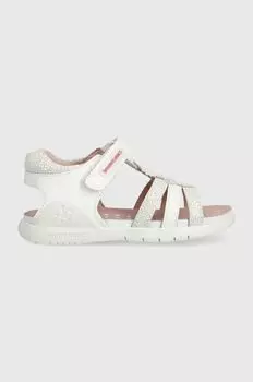 Детские кожаные сандалии Biomecanics, белый