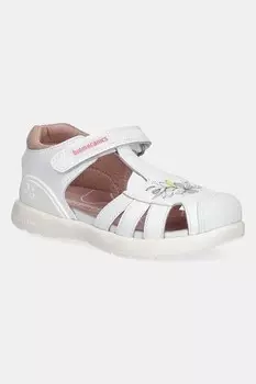 Детские кожаные сандалии Biomecanics, белый