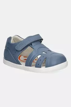 Детские кожаные сандалии Biomecanics, синий