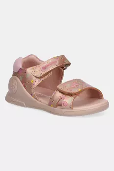 Детские кожаные сандалии Biomecanics, золотой