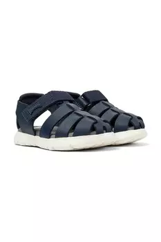 Детские кожаные сандалии Camper, синий