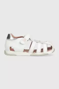 Детские кожаные сандалии Garvalin, белый