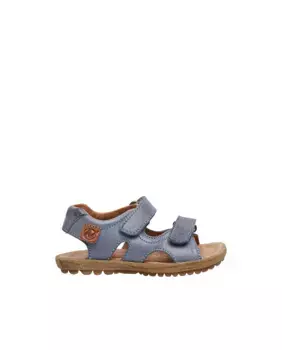 Детские кожаные сандалии Naturino, синий