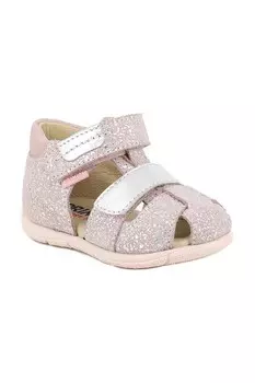 Детские кожаные сандалии Primigi, розовый