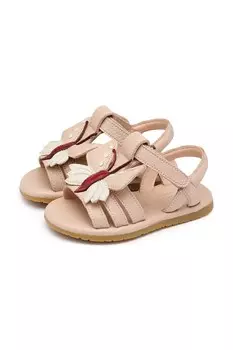 Детские кожаные сандалии Сандалии Jiles Sky Butterfly Donsje, розовый