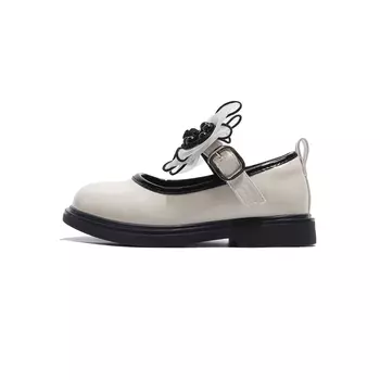 Детские кожаные туфли Детские низкие Montague, бежевый