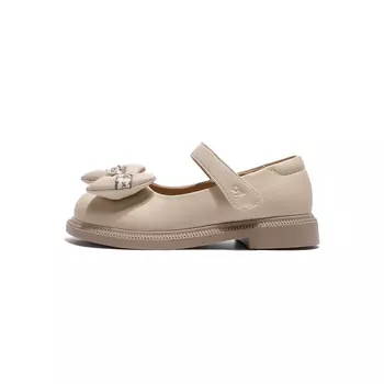 Детские кожаные туфли Детские низкие Montague, цвет Coffee