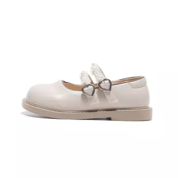 Детские кожаные туфли Детские низкие Montague, цвет Cloud White