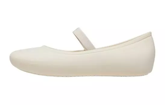 Детские кожаные туфли Kids Low-top White Crocs, белый