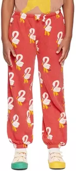 Детские красные брюки Pelican Lounge Bobo Choses