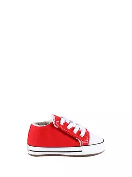 Детские красные кроссовки унисекс chuck taylor all star cribster Converse