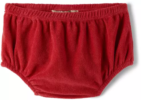 Детские красные трусы с логотипом Weekend House Kids