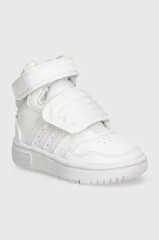 Детские кроссовки adidas Originals HOOPS MID 3.0 AC, белый