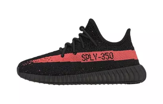 Кроссовки Adidas Yeezy Boost 350 V2 Core Black Red Kids