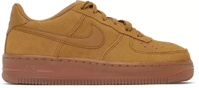 Детские кроссовки Air Force 1 LV8 3 Big Kids Tan Nike