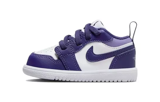 Детские кроссовки Air Jordan 1 Low Alt, белый/фиолетовый