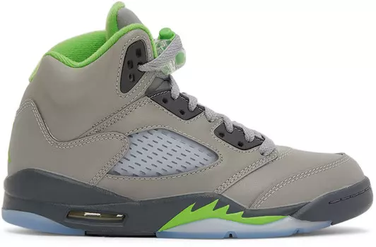 Детские кроссовки Air Jordan 5 Retro Big Kids серого цвета Nike Jordan