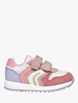 Детские кроссовки alben Geox, цвет Light Rose/White