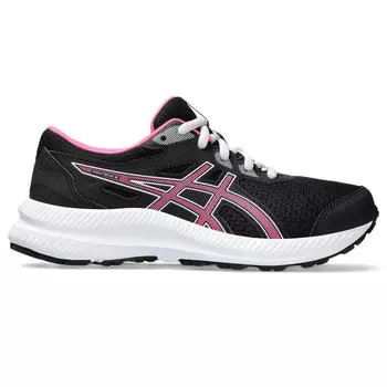 Детские кроссовки — ASICS Contend 8 GS — черный/ярко-розовый
