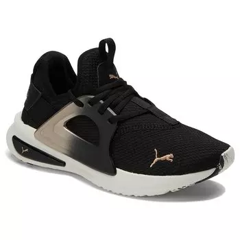 Детские кроссовки без шнуровки Pacer 23 для малышей Puma, черный