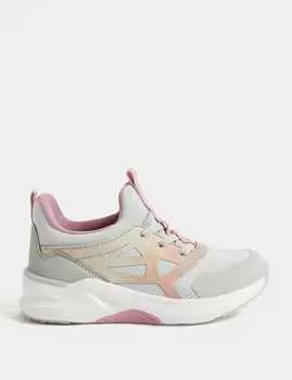 Детские кроссовки без застежек Marks & Spencer, серый