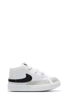 Детские кроссовки Blazer Mid 77 Crib Nike, белый