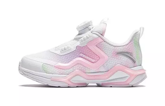 Детские кроссовки Bow Speed 2.0 PS Low-top Фиолетовый/Розовый Anta Kids, белый/фиолетовый