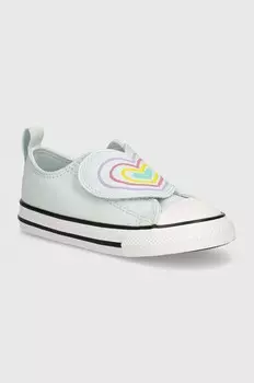 Детские кроссовки CHUCK TAYLOR AS ONE STRAP Converse, синий