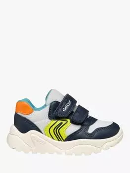 Детские кроссовки ciufciuf Geox, цвет White/Navy