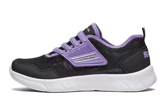 Детские кроссовки Comfy Flex 1.0 GS Low-top черного/фиолетового цвета Skechers