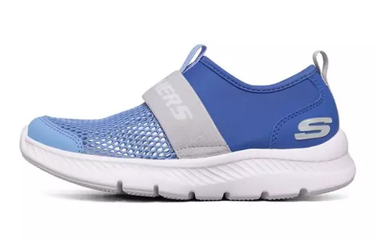 Детские кроссовки Comfy Flex 2.0 GS Low-top Синие/серые Skechers