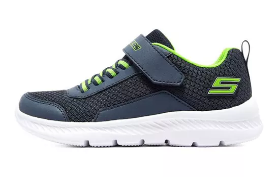 Детские кроссовки Comfy Flex 2.0 GS Low-top темно-синие/лимонные Skechers