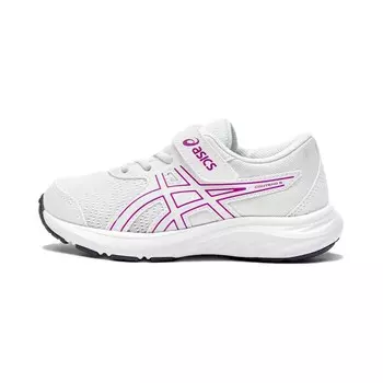 Детские кроссовки CONTEND 9 PS Low-top белые/фиолетовые Asics, фиолетовый