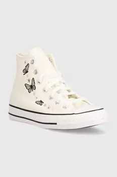 Детские кроссовки Converse, бежевый