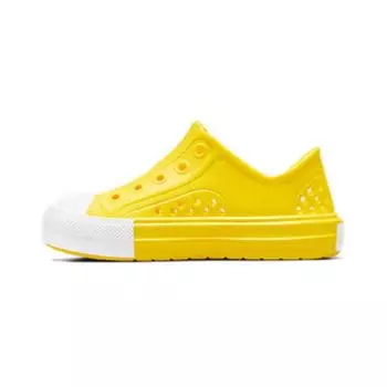 Детские кроссовки Converse Chuck Taylor All Star для скейтбординга PS, White/Varsity Maize