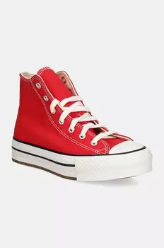 Детские кроссовки Converse CHUCK TAYLOR ALL STAR EVA LIFT, красный