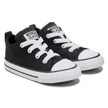 Детские кроссовки Converse chuck taylor all star madison mid top для малышей, black/white