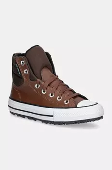Детские кроссовки Converse CHUCK TAYLOR AS BERKSHIRE BOOT, коричневый