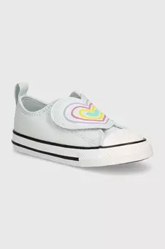 Детские кроссовки Converse CHUCK TAYLOR AS ONE STRAP, синий