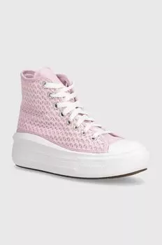 Детские кроссовки Converse, розовый