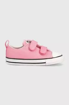 Детские кроссовки Converse, розовый